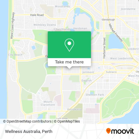 Wellness Australia map