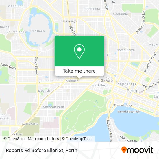 Roberts Rd Before Ellen St map
