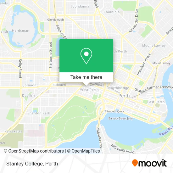 Mapa Stanley College