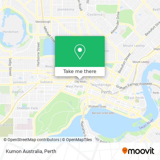 Kumon Australia map