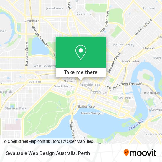 Mapa Swaussie Web Design Australia