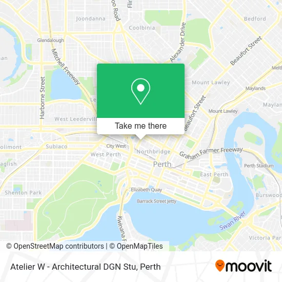 Mapa Atelier W - Architectural DGN Stu