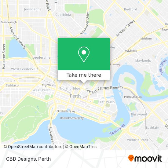 CBD Designs map