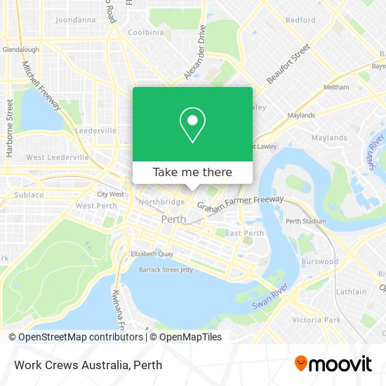 Work Crews Australia map