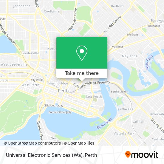 Universal Electronic Services (Wa) map