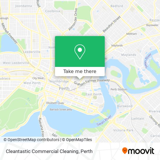 Mapa Cleantastic Commercial Cleaning