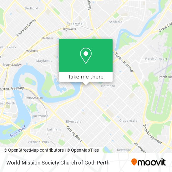 Mapa World Mission Society Church of God