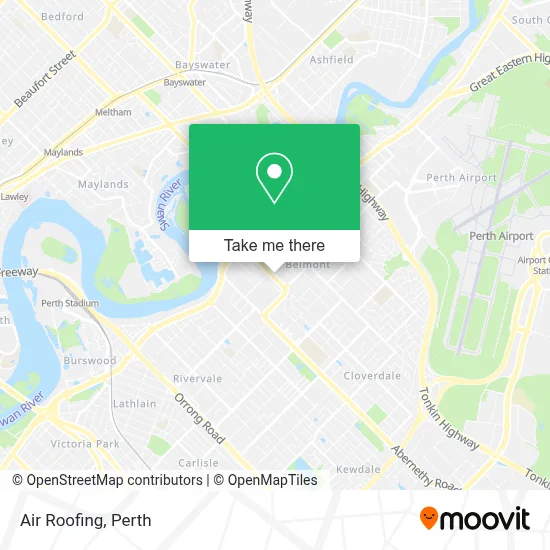 Mapa Air Roofing