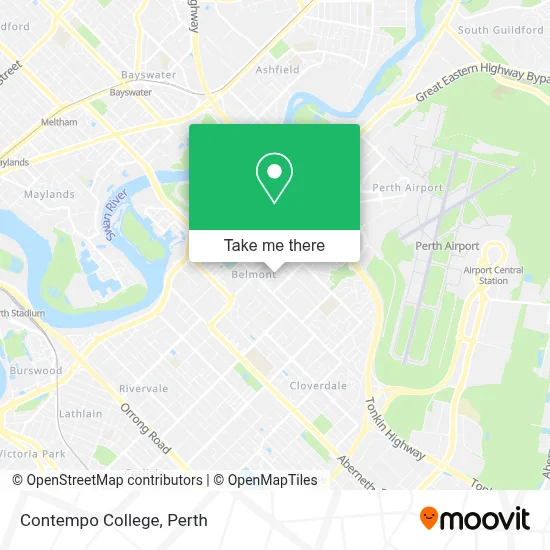 Mapa Contempo College