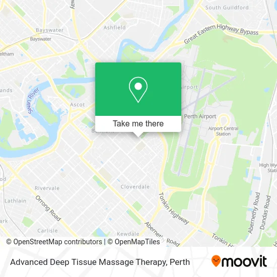 Mapa Advanced Deep Tissue Massage Therapy