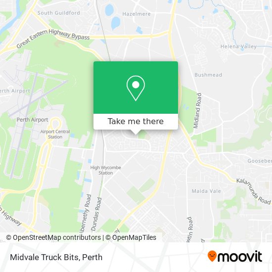 Midvale Truck Bits map