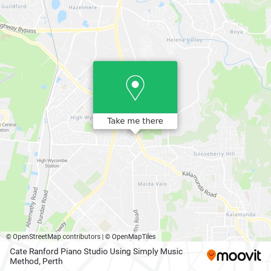 Cate Ranford Piano Studio Using Simply Music Method map