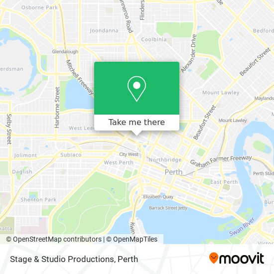 Stage & Studio Productions map