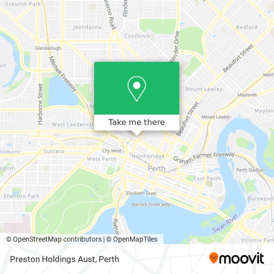 Preston Holdings Aust map