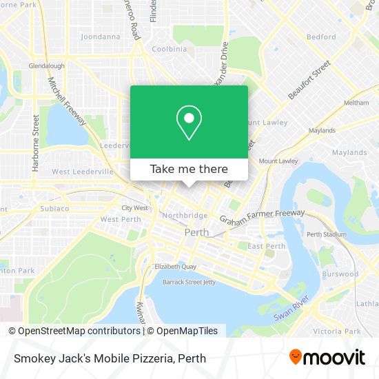 Smokey Jack's Mobile Pizzeria map