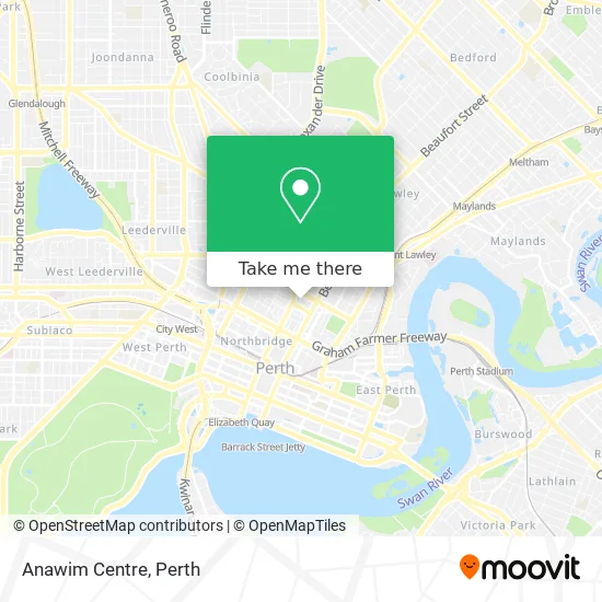 Anawim Centre map
