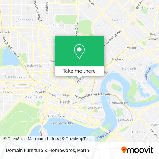 Mapa Domain Furniture & Homewares