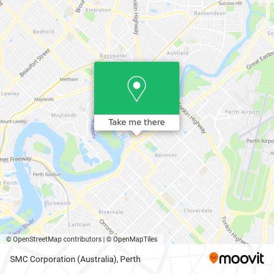Mapa SMC Corporation (Australia)