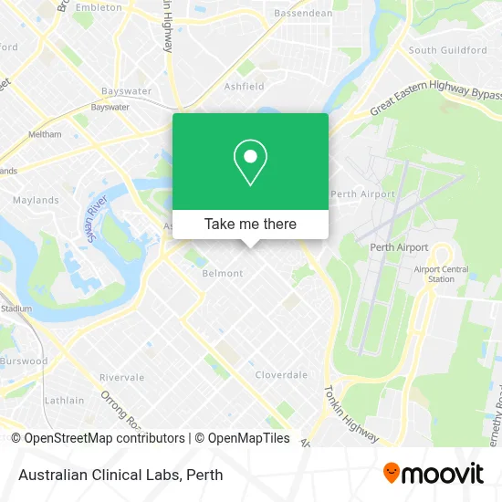 Mapa Australian Clinical Labs