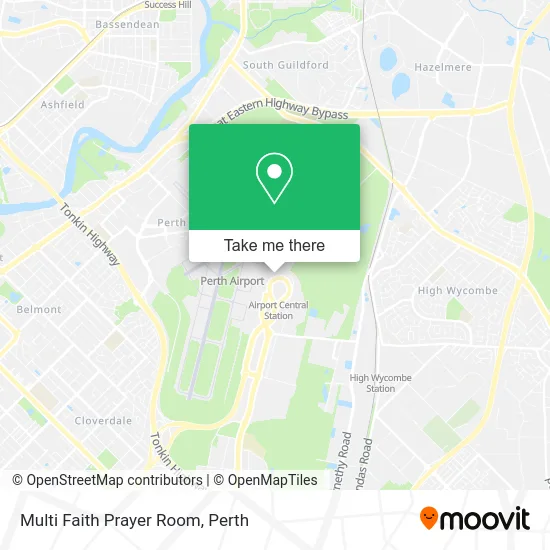 Mapa Multi Faith Prayer Room