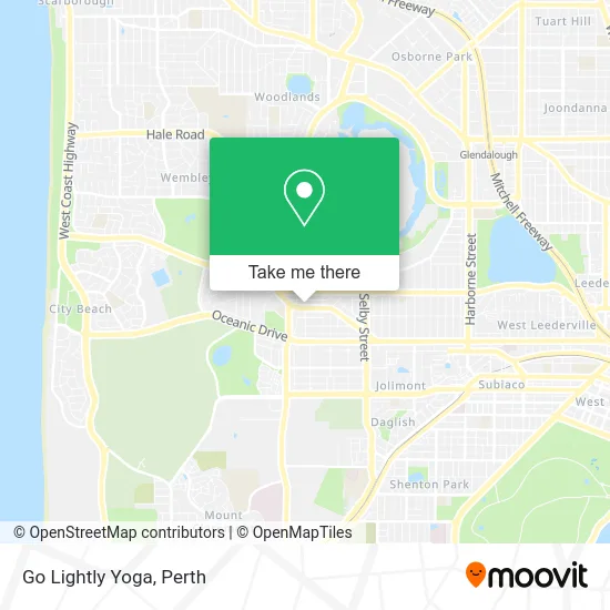 Mapa Go Lightly Yoga