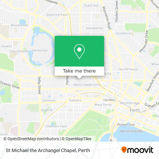 St Michael the Archangel Chapel map