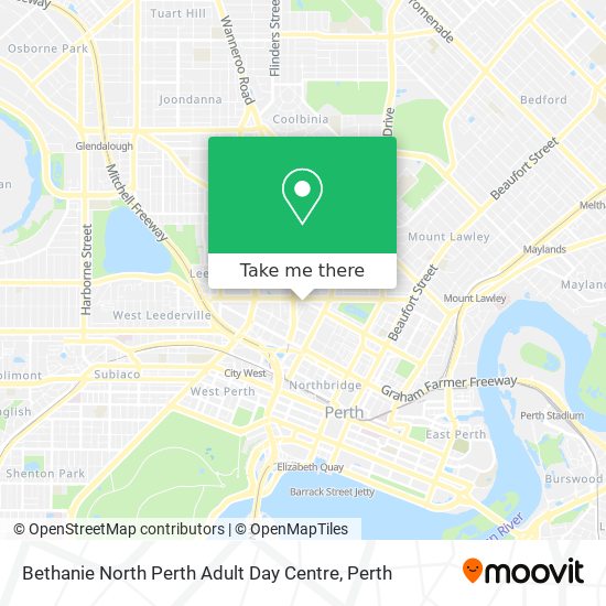 Bethanie North Perth Adult Day Centre map