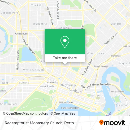 Mapa Redemptorist Monastery Church