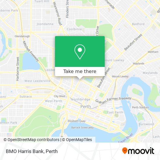 BMO Harris Bank map