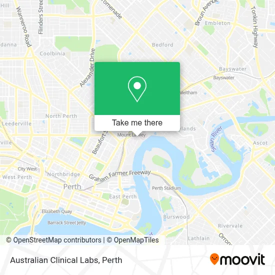 Mapa Australian Clinical Labs