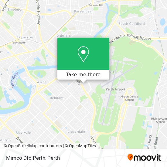 Mimco Dfo Perth map