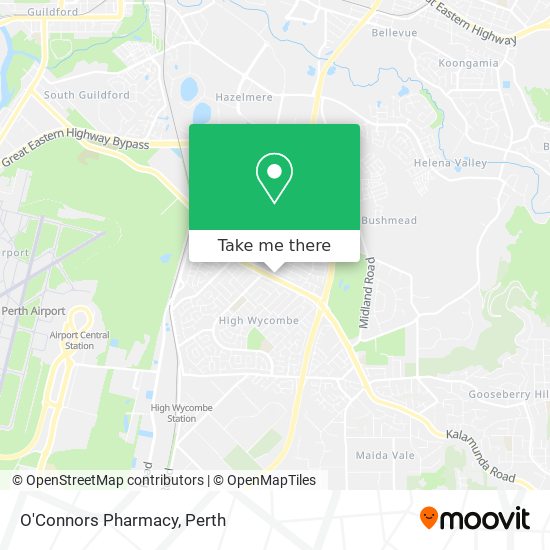 O'Connors Pharmacy map