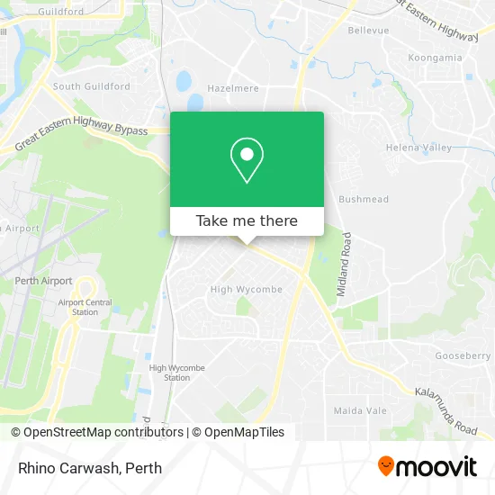 Rhino Carwash map