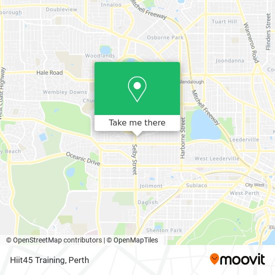 Hiit45 Training map