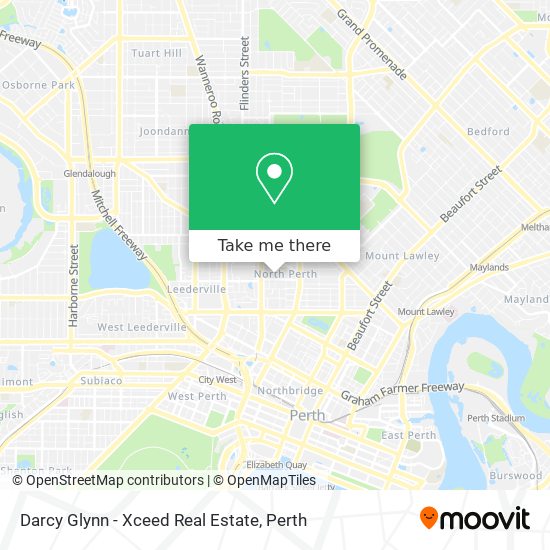 Darcy Glynn - Xceed Real Estate map