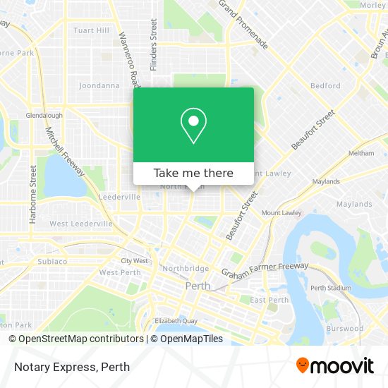 Notary Express map