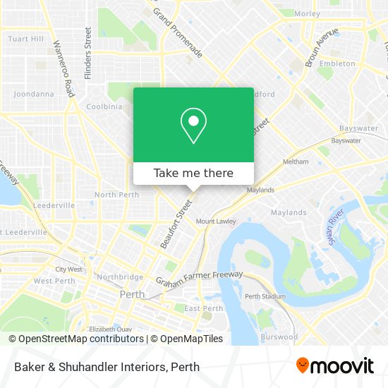 Baker & Shuhandler Interiors map