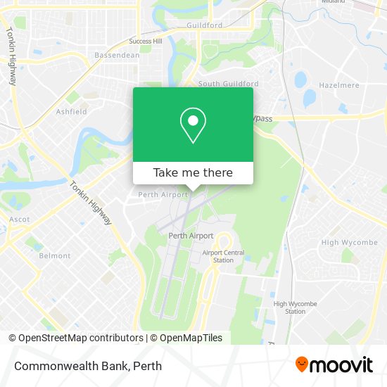 Commonwealth Bank map