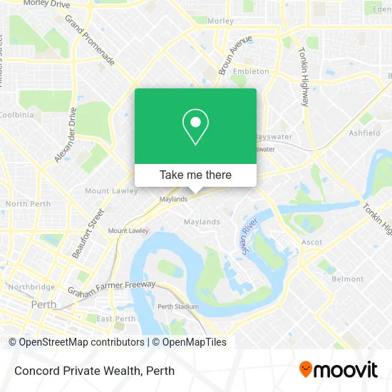 Concord Private Wealth map