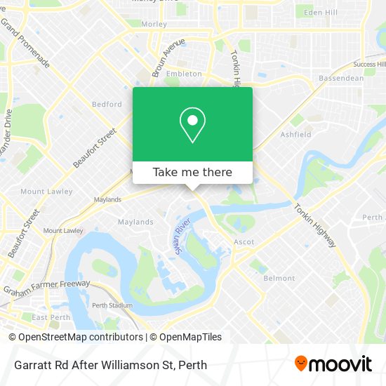 Garratt Rd After Williamson St map
