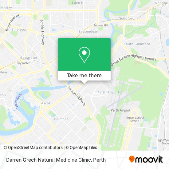 Darren Grech Natural Medicine Clinic map