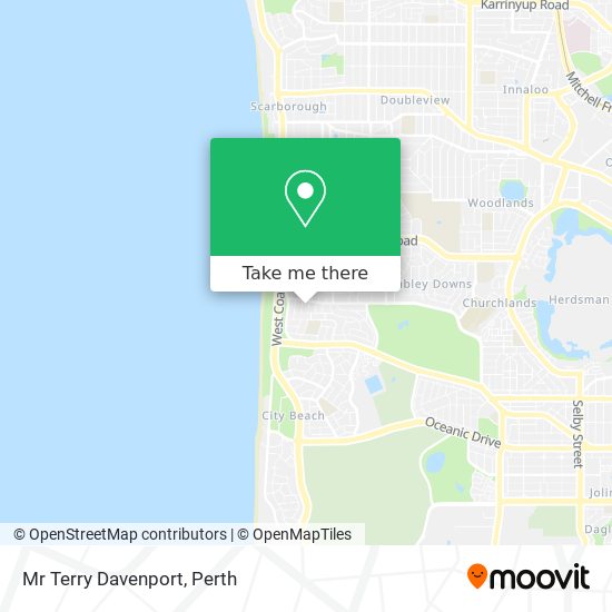 Mr Terry Davenport map