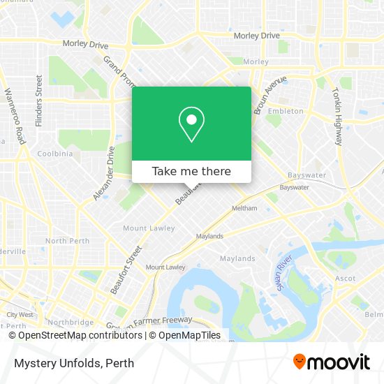Mystery Unfolds map