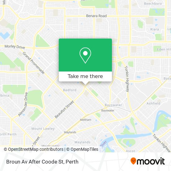 Broun Av After Coode St map