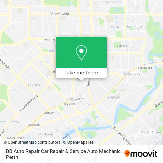 BB Auto Repair Car Repair & Service Auto Mechanic map