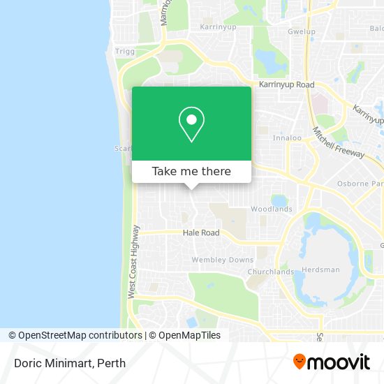 Doric Minimart map