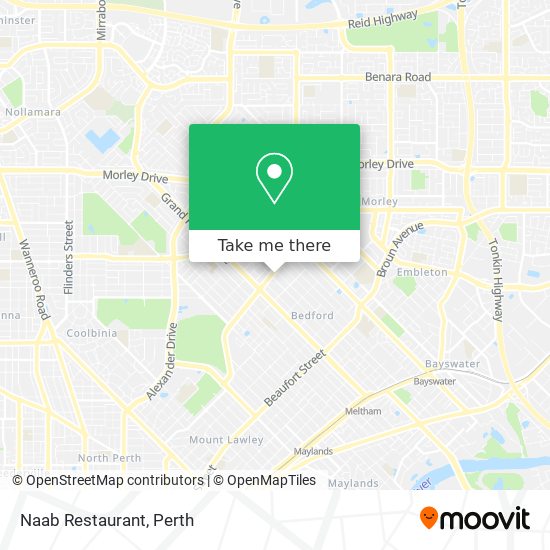 Mapa Naab Restaurant