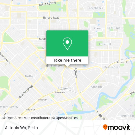 Alltools Wa map