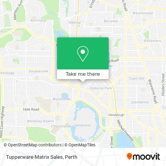 Tupperware-Matrix Sales map