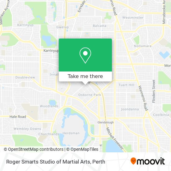 Mapa Roger Smarts Studio of Martial Arts